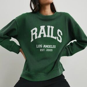 NWOT Rails Forest Green Pullover